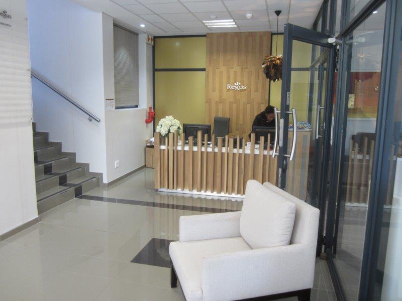 Reception at the shared office space